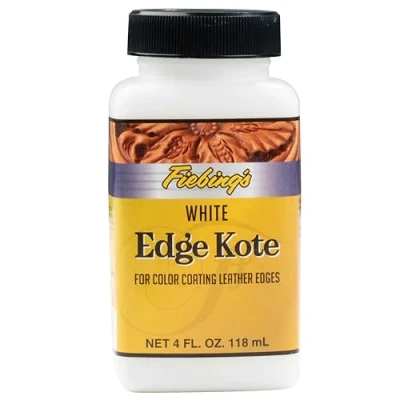 Immagine di Fiebing&#039;s Edge Kote Bianco per colorare bordi in pelle su borse, scarpe, fondine, portafogli, ecc