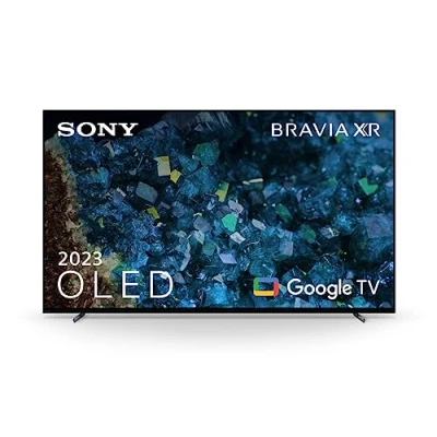 Immagine di Sony XR55A80LAEP TV OLED 139.7 cm 55 pollici ERP G (A G) CI+, DVB C, S, S2, T, T2, Smart TV, UHD, WLAN Argento