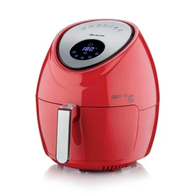 Immagine di Ariete 4618 Airy Fryer XXL Friggitrice ad Aria Frigge 2,5 kg di Patatine Fritte 7 Litri Cottura Senza Olio e Grassi 1800 Watt Rosso