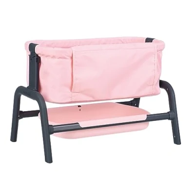 Immagine di Smoby Maxi Cosi Next to Me, 7600240240, +3 anni, rosa, per bambole fino a 38 cm, altezza regolabile