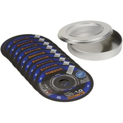 Immagine di Rhodius XT67 210743 Disco di taglio dritto 125 mm 10 pz. Acciaio
