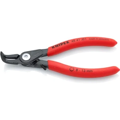Immagine di Knipex 48 41 J01 Pinza per Anelli di sicurezza Adatto (Pinze anelli) interni 8 13 mm Forma della punta piegata a gomito 90