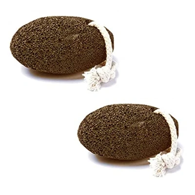 Immagine di 2x Pietra pomice 10 12 cm Extra large Pemsa Pedicure Callo Rimozione Di Vulcano Lava