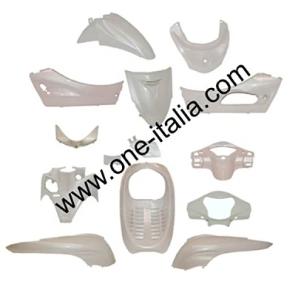 Immagine di one by camamoto kit set carene complete plastiche compatibile con (cod 77366857 bianco perla sh 300 i anno 2007 2008 2009 2010)