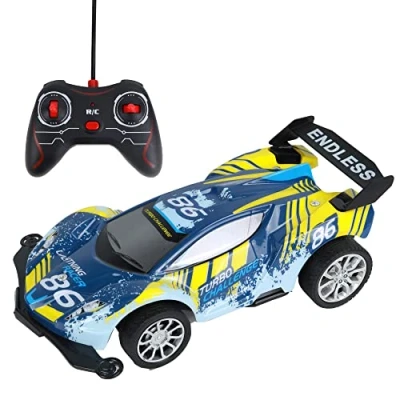 Immagine di MGM TURBO CHALLENGE Auto da corsa Lightning Racer 097208 radiocomandata Blu 1/18 Batteria ricaricabile e pile incluse Plastica A partire dai 3 anni