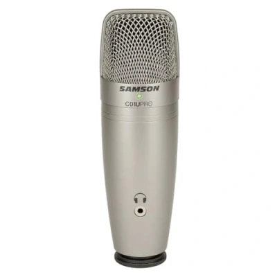 Immagine di Samson C01U Pro Podcasting Pack con microfono USB a condensatore e accessori