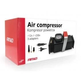 Immagine di AMiO Acomp 02 01134 Compressore d&#039;aria 12 200 con alimentazione da accendisigari, portatile