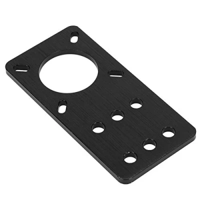 Immagine di Piastra di montaggio del motore, design poroso motore passo in alluminio anodizzato Nema 17 Accessori per stampante 3D con
