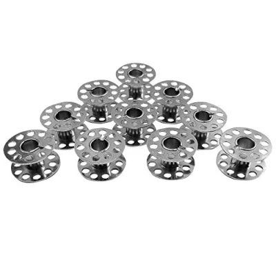 Immagine di Runnertools 10 bobine in metallo per macchina da cucire Husqvarna Viking H Class E10 e E20