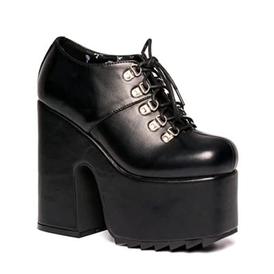 Immagine di LAMODA Risoluzione:, Platform Donna, in Poliuretano Nero, 40 EU