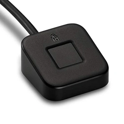 Immagine di Kensington VeriMark Desktop Fingerprint Key, Lettore di Impronte Digitali, Tecnologia Riconoscimento per PC, Nero