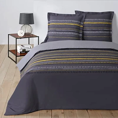 Immagine di Vision Parure da letto Gaspard Set copripiumino 240 x 220 cm con 2 federe per standard persone 100% cotone
