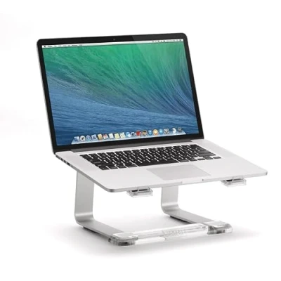 Immagine di Griffin Elevator Supporto/Stand per Computer Portatile Argentato/Trasparente