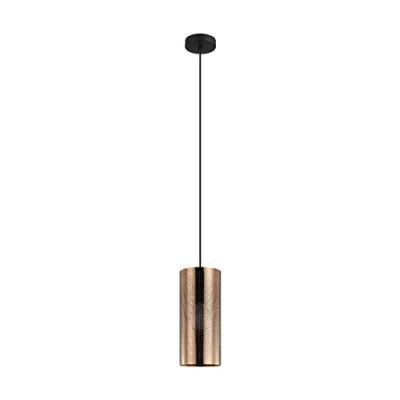 Immagine di Tabiago Rosegold H Lampada a sospensione con un diametro di 110 e 13 centimetri dimmerabile