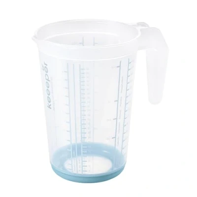 Immagine di keeeper Misurino con Base Antiscivolo, 1,5 L, Massimo, Nordic Blue (Blu)