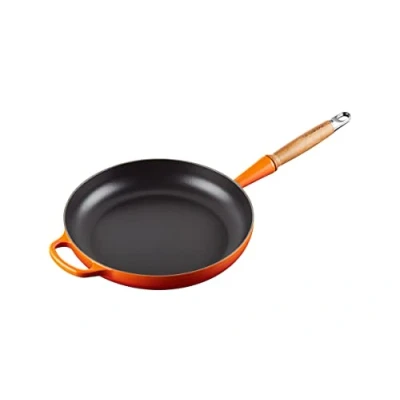 Immagine di Le Creuset Frying Pan Signature Volcanic ø 28 cm / 2.6 Liter enamelled non stick coating