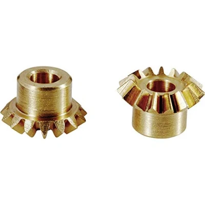 Immagine di Reely Coppia conica in ottone Tipo di modulo: 0.5 Numero denti: 15, 15 1 Paio/a