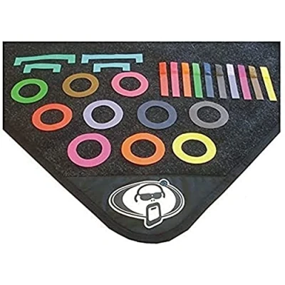 Immagine di Protection Racket Drum Mat Coloured Markers