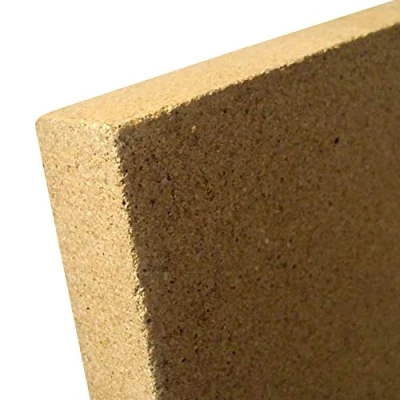 Immagine di V1 30 Vermiculite schamotte ricambio per stufe Spessore: mm dimensioni: 400 X 300