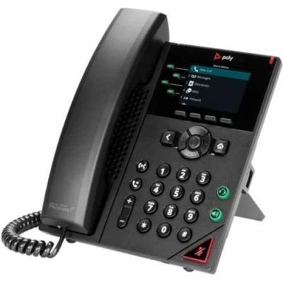 Immagine di POLYCOM VVX 250 4 line Telefono IP aziendale desktop on due porte Ethernet 10/100/1000 Solo PoE Fornito senza alimentatore