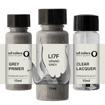 Immagine di SD COLORS URANO GRIGIO LI7F I7F 5K Nuovo Ritocco Vernice 15 ML RIPARAZIONE GRAFICO PENNELLO COLORE CODICE (VERNICIA+PRIMER+LACQUER)