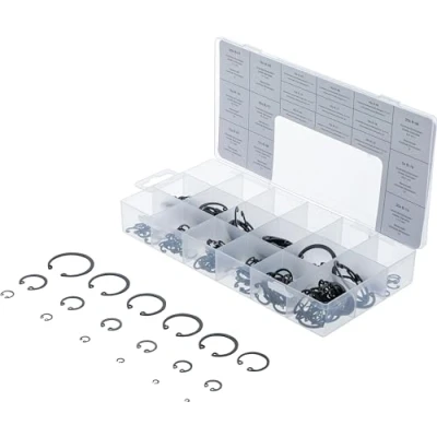 Immagine di Bgs Technic Pro+ Confezione Da 300 Seeger Interni Assortiti, Dimensioni: 3 A 32 Mm