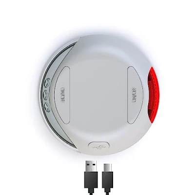 Immagine di FLEXI CFNZLS 551 HGR Accessori per Guinzaglio Cani Sistema di Illuminazione a LED, Grigio Chiaro