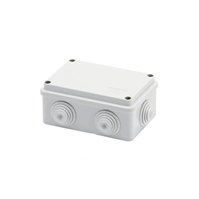 Immagine di Gewiss GW44005 Cassetta Di Derivazione Con Coperchio Basso A Vite Ip44 Dimensioni Interne 120x80x50 Pareti Passacavi