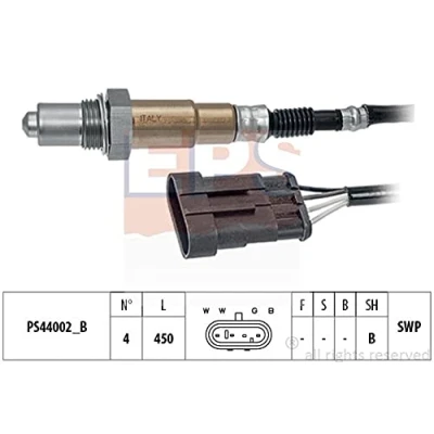 Immagine di EPS 1.998.242 Sonda lambda Made in Italy OE Equivalent riscaldato, planare, Filettatura prelubrificata ALFA ROMEO: 147, 156 Sedan, GTV