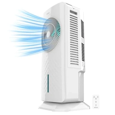 Immagine di Cecotec Climatizzatore evaporativo a torre EnergySilence 3500 Cool Compact Smart, 65W, deposito 3.5L, 3 Velocità, Timer fino 12 ore, 2 modalità, oscillazione 70º