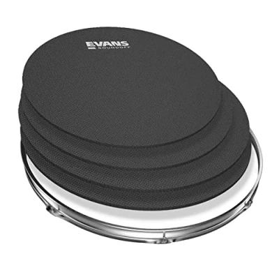 Immagine di EVANS Kit di sordine SO 0244 SoundOff per batteria, Fusion (10 &quot;, 12 14&quot; e 14 &quot;)