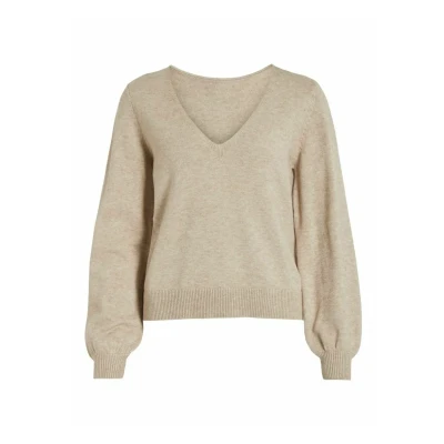 Immagine di Maglione scollo a V in maglia fine