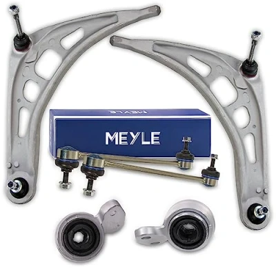 Immagine di ATEC Germany 2x asse anteriore a quadrilatero inferiore sinistro e destro con cuscinetto, asta di accoppiamento Compatibile BMW Serie 3 (E46), Z4 (E86) (E85)