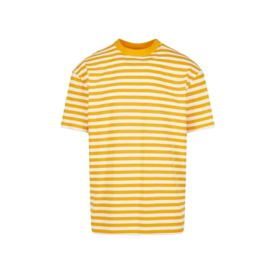 Immagine di Urban Classics Regular Stripe Tshirt con stampa, Uomo, Taglia: Small, White magicmango