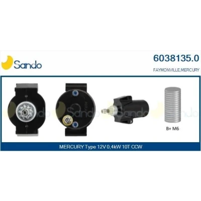 Immagine di SANDO 2047106.0 Alternatore 12V 75A SUZUKI: Jimny SUV, SWIFT 3, SX4 I Hatchback