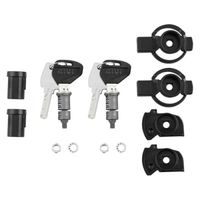 Immagine di Givi SL102 Set di Serrature Sicurezza a Chiave, Colore: Nero