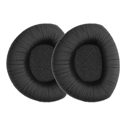 Immagine di kwmobile 2x Cuscinetto Cuffie Compatibile con Sennheiser RS160 / RS170 RS180 Pad Cuscinetti Ricambio Over Ear Simil Pelle nero