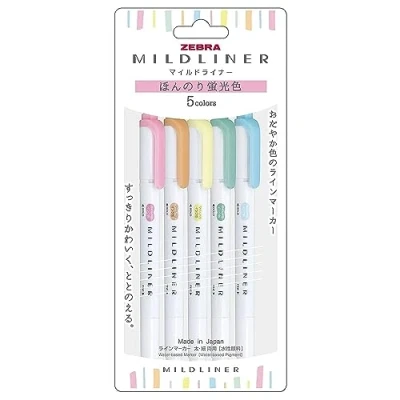 Immagine di Zebra Mildliner Set di pennarelli 5C N