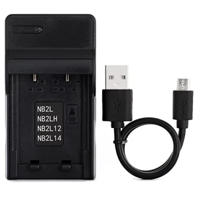 Immagine di NB 2L USB Caricatore per Canon EOS 350D 400D Optura 30 40 50 500 PowerShot G7 G9 S40 S45 S50 S60 S70 S80 ZR100 ZR200 ZR500 ZR800 ZR830 ZR900 ZR960 MV800 MV830i MV960 Fotocamera e Altro