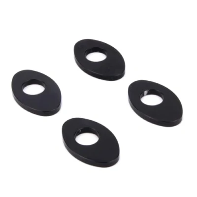 Immagine di Aharon Set di 4 staffe montaggio per moto e bici, indicatori direzione a LED lampeggianti, con filettatura M8 o M10 KTM
