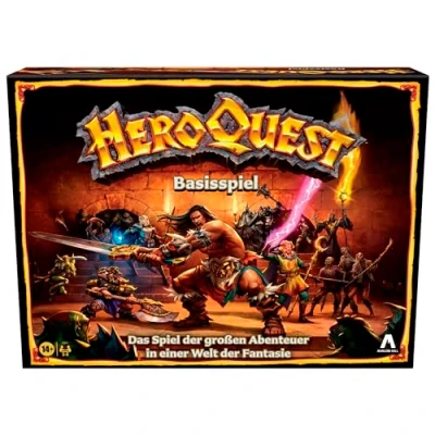 Immagine di Avalon Hill Wizards of the Coast HeroQuest Basic Game Gioco da tavolo Dungeon Crawler Fantasy Adventure dai 14 anni per 2 5 giocatori.