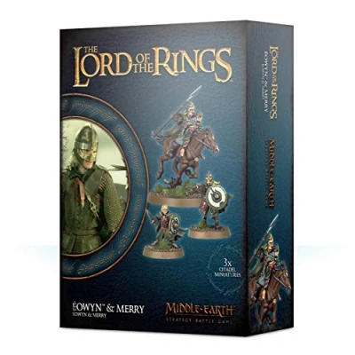 Immagine di Games Workshop Warhammer Middle Earth Eowyn e Merry 5011921118984, colore: Nero