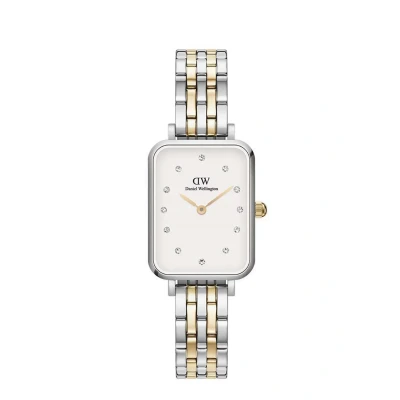 Immagine di Daniel Wellington Quadro Lumine 5 LINK Twotone Orologio silvercoloured, Donna, Taglia: One Size, Silver coloured