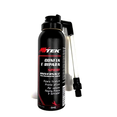 Immagine di MVTEK Fast CO2 (GONFIA E RIPARA) 125 ML per Bici Bicicletta MTB Mountain Bike