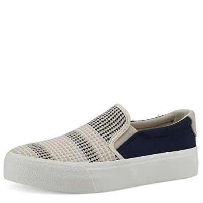 Immagine di Tamaris Sneakers basse, Donna, Taglia: 40, Navy Pelle e tessuto