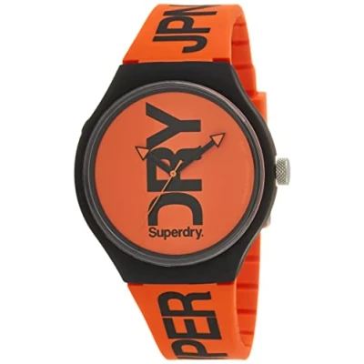 Immagine di Superdry Orologio Analogico Quarzo Uomo con Cinturino in Silicone SYG189OB