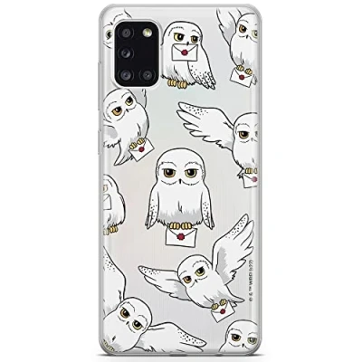 Immagine di Ert Group custodia per cellulare Samsung A31 originale e con licenza ufficiale Harry Potter, modello 241 adattato in modo ottimale alla forma dello smartphone, parzialmente trasparente