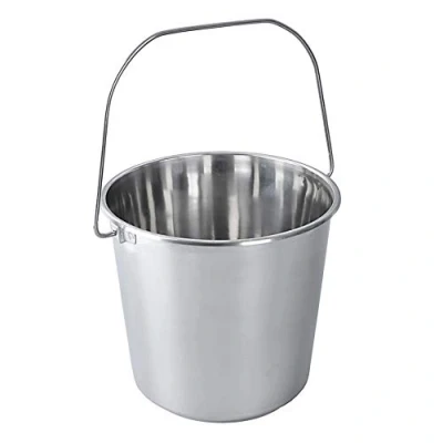 Immagine di ORION GROUP Secchio da cucina in acciaio inox, 12 l, per il cibo