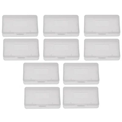 Immagine di Custodia da gioco, trasparente antipolvere, cartuccia di gioco per Game Boy Advance GBA, 10 pezzi