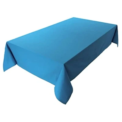 Immagine di Tovaglia di alta qualità in 100% cotone, collezione Concetto, colore e dimensioni a scelta (tovaglia, 40 x cm, celeste)